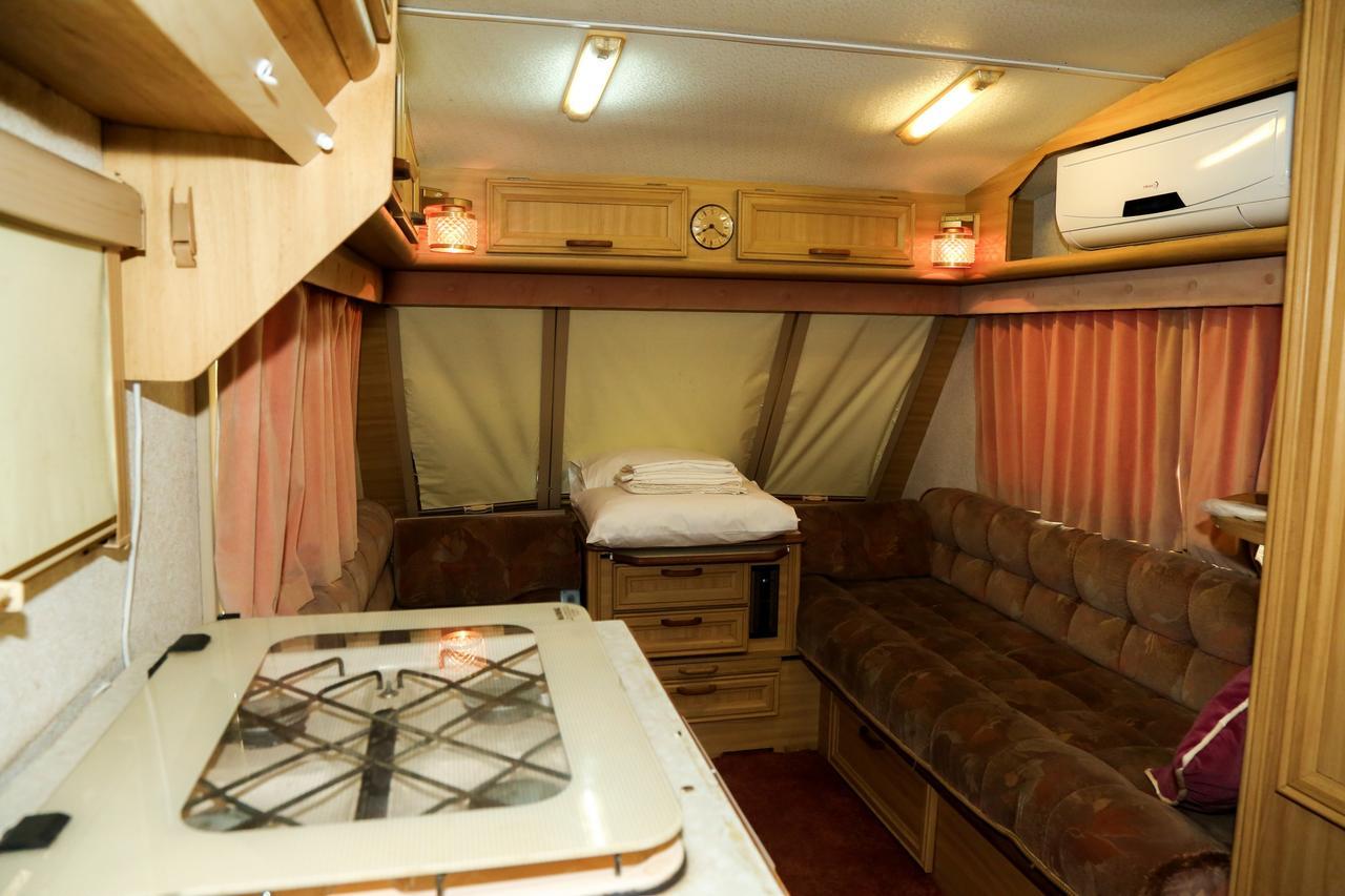 مبيت وإفطار أنرادابورام Malwathu Oya Caravan Park المظهر الخارجي الصورة